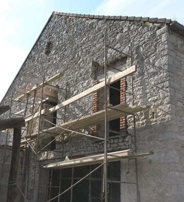 rénovation transformation habitation à Mettet