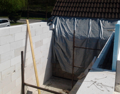travaux de rénovation d'habitation à Mettet
