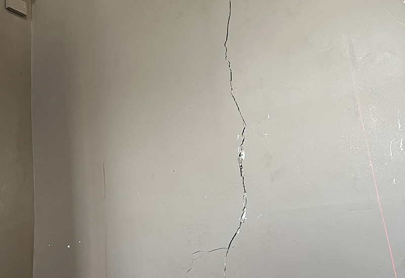 fissure façade maison Namur