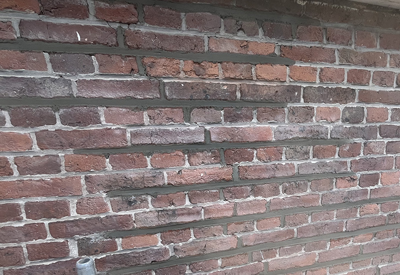 réparation fissure mur Namur